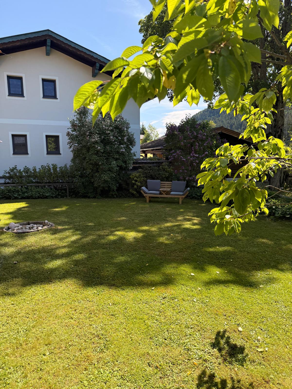Garten im Sommer